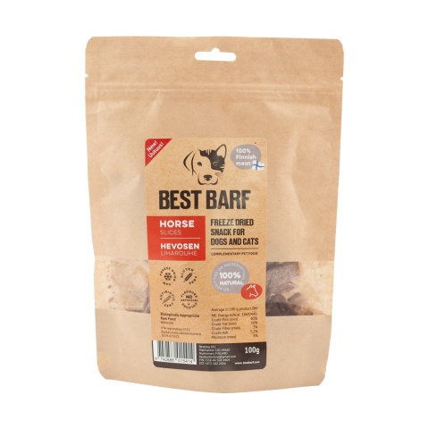 Best Barf liofilizowane mięso końskie 100 g