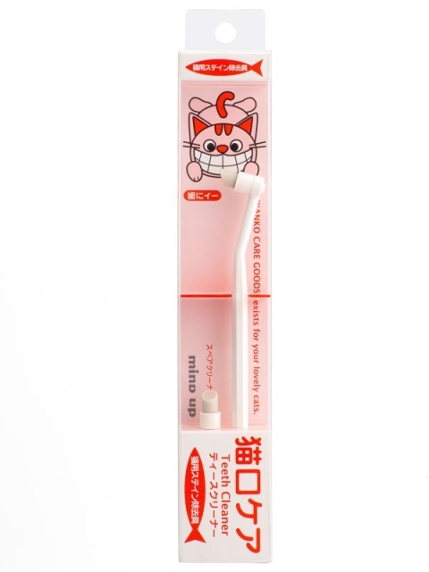 Szczoteczka do zębów dla kota Mind Up Nyanko Care Tooth Cleaner z zapasową główką