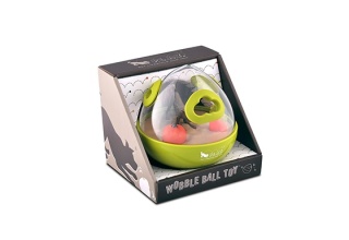 Zabawka ZIELONY Wobble Ball