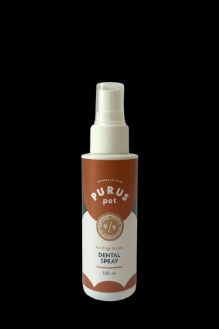 PURUS PET Naturalny spray do higieny jamy ustnej dla psa i kota 100 ml