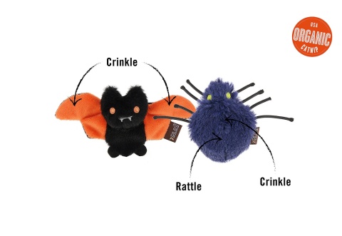 Zabawka NIETOPERZ I PAJĄK 2PAK Feline Frenzy
