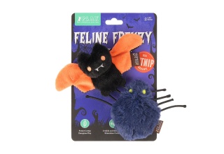 Zabawka NIETOPERZ I PAJĄK 2PAK Feline Frenzy